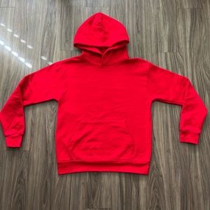 Red Heavyweight “Boyfriend” Hoodie